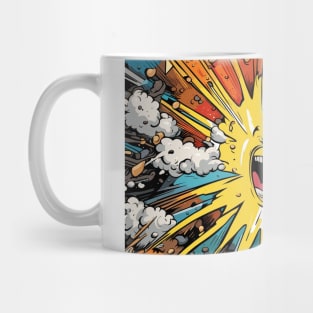 happy explosion Mug